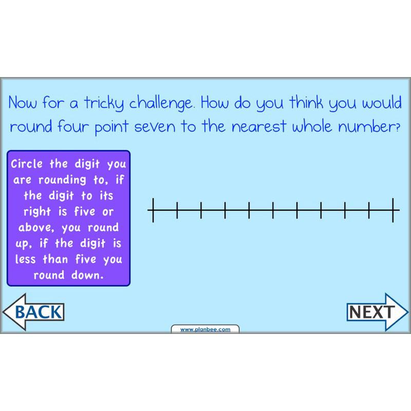 PlanBee Rounding and Ordering Numbers - Place Value: Year 4 Maths Lesson Plans