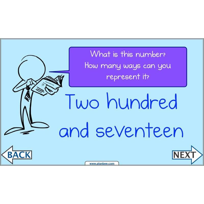 PlanBee Rounding and Ordering Numbers - Place Value: Year 4 Maths Lesson Plans