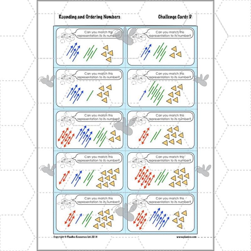 PlanBee Rounding and Ordering Numbers - Place Value: Year 4 Maths Lesson Plans