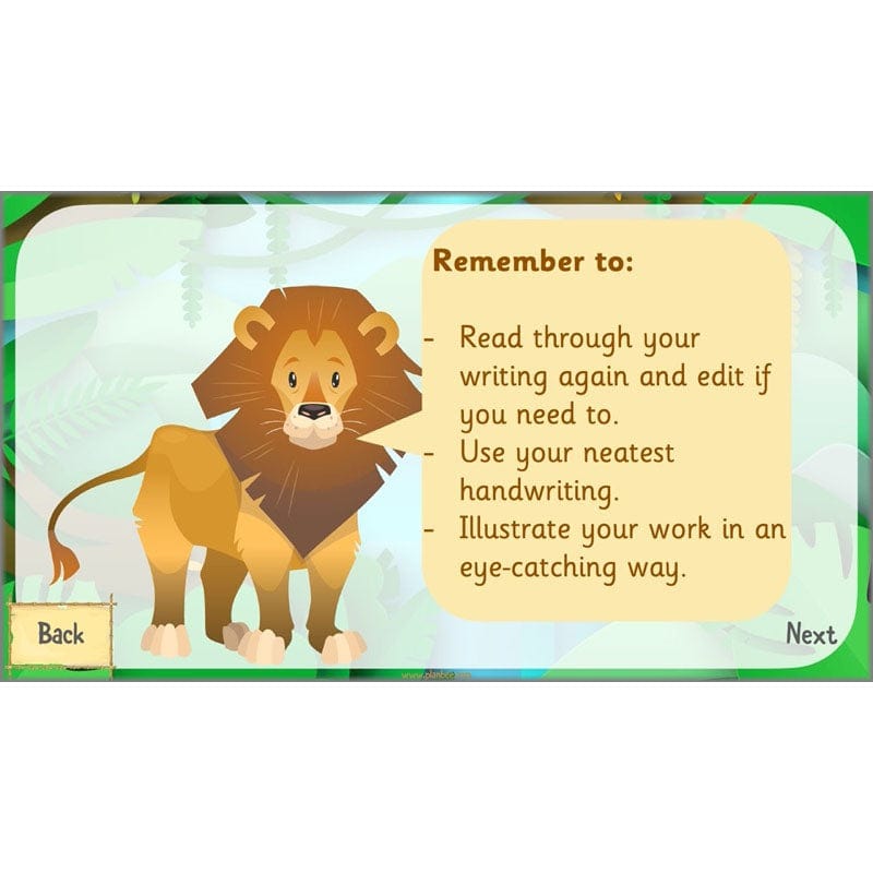 PlanBee Rumble in the Jungle Year 2 animal poetry lessons by Planbee