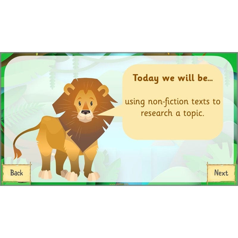 PlanBee Rumble in the Jungle Year 2 animal poetry lessons by Planbee