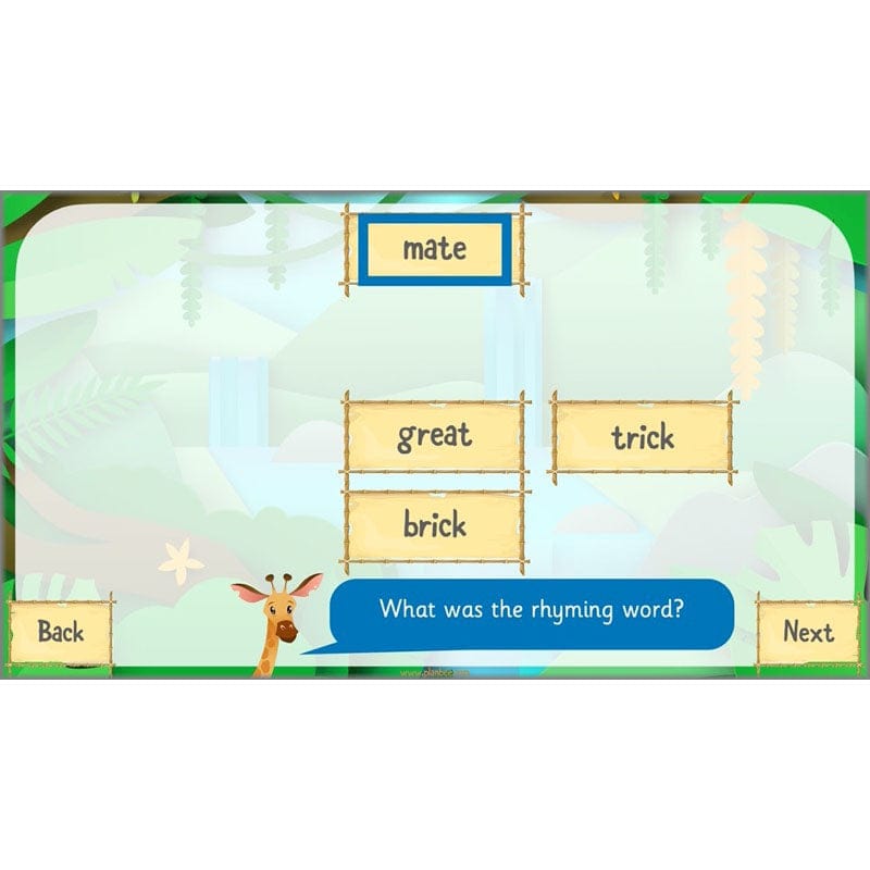 PlanBee Rumble in the Jungle Year 2 animal poetry lessons by Planbee