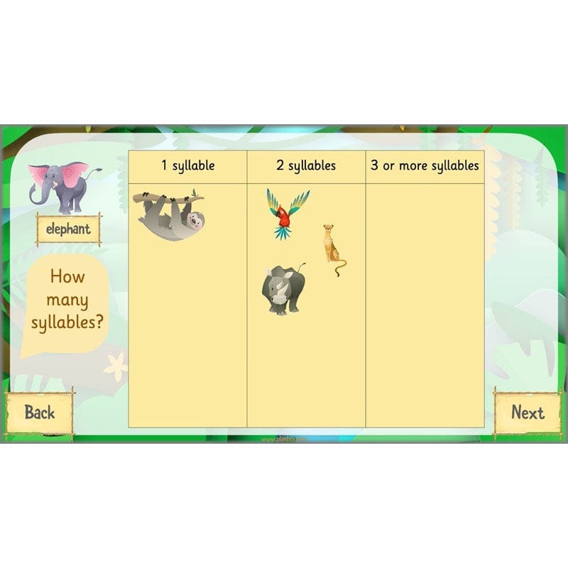 PlanBee Rumble in the Jungle Year 2 animal poetry lessons by Planbee