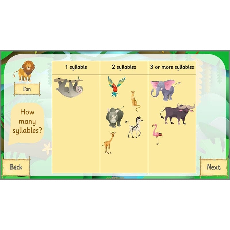 PlanBee Rumble in the Jungle Year 2 animal poetry lessons by Planbee
