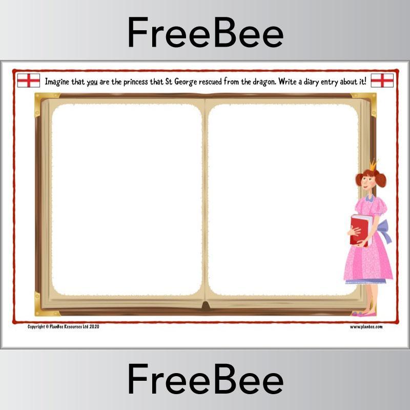 PlanBee St George and the Dragon Activities | Diary Templates