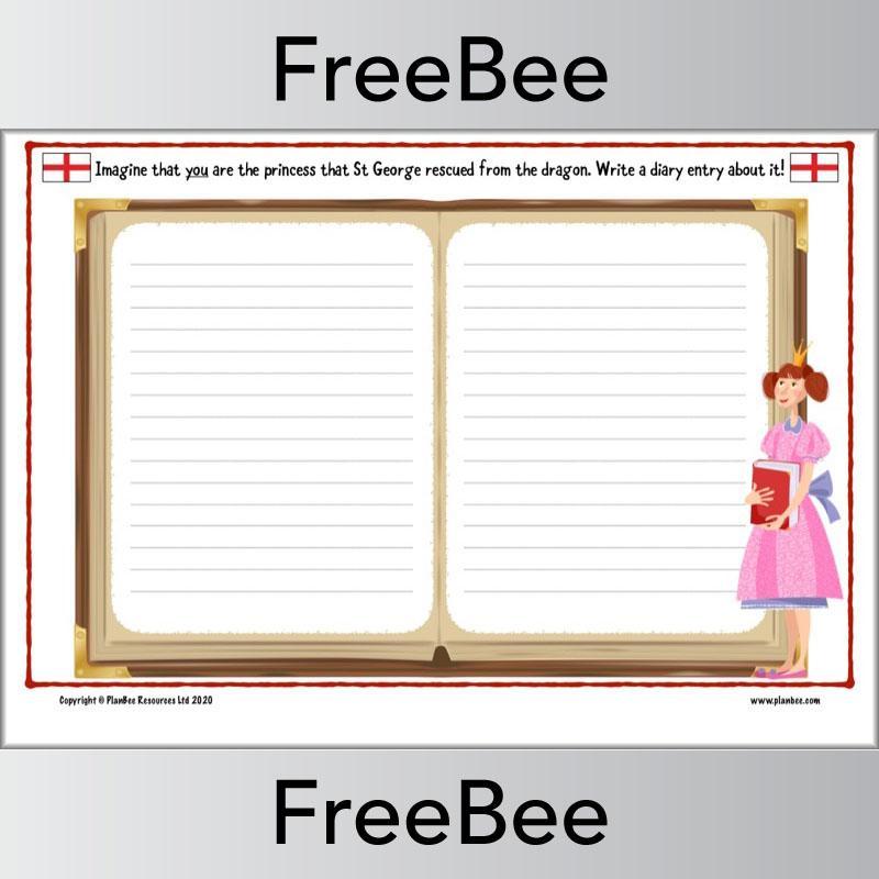 PlanBee St George and the Dragon Activities | Diary Templates