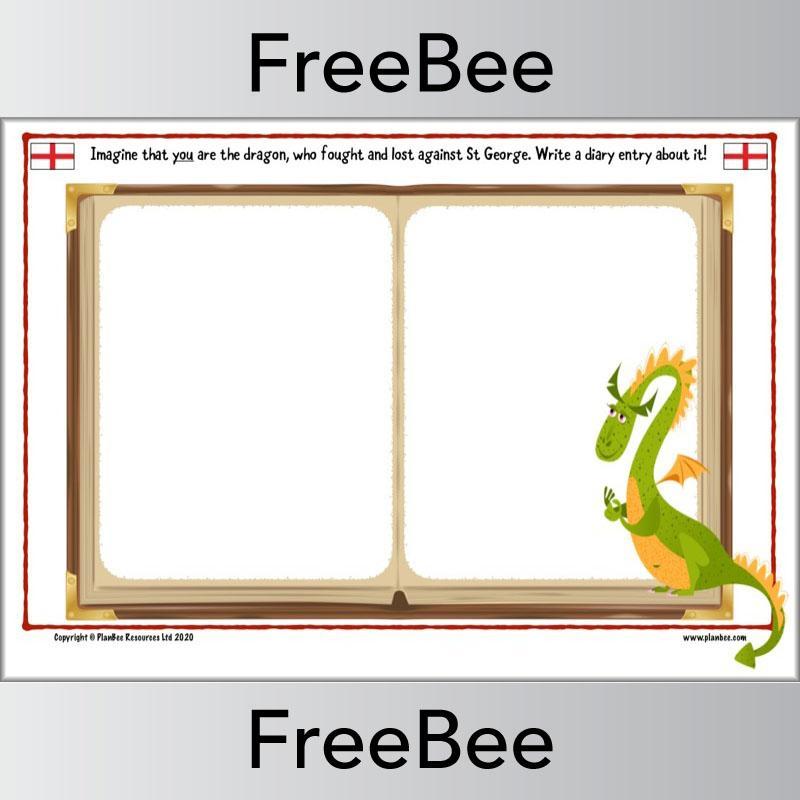 PlanBee St George and the Dragon Activities | Diary Templates