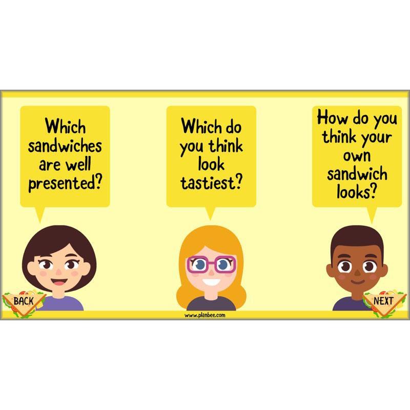 PlanBee Sandwich Snacks Year 3 DT Lesson Planning Pack