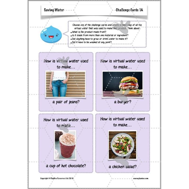 PlanBee Saving Water Lesson Plans KS2 Resource | PlanBee