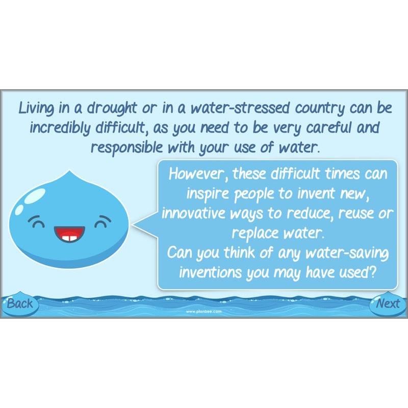 PlanBee Saving Water Lesson Plans KS2 Resource | PlanBee