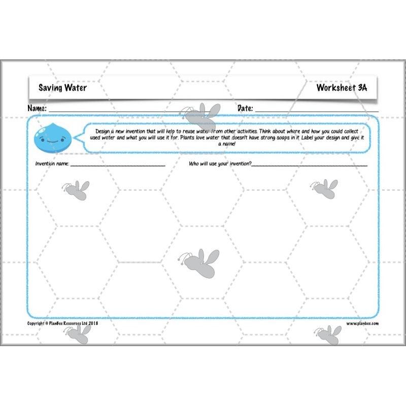 PlanBee Saving Water Lesson Plans KS2 Resource | PlanBee