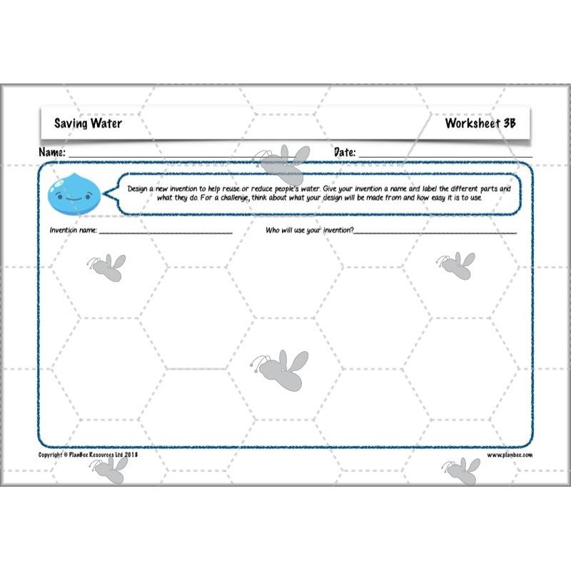 PlanBee Saving Water Lesson Plans KS2 Resource | PlanBee