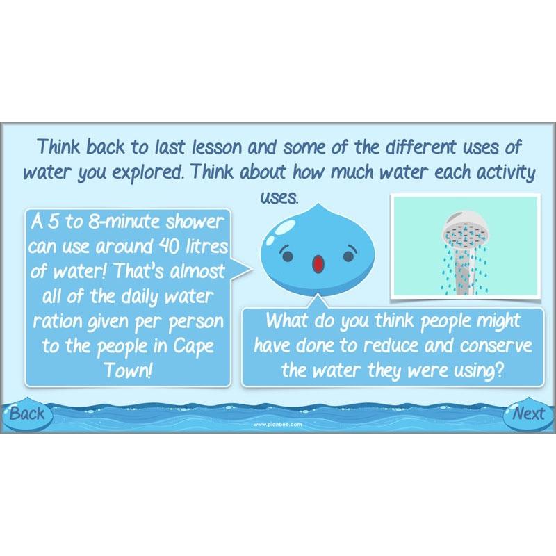 PlanBee Saving Water Lesson Plans KS2 Resource | PlanBee