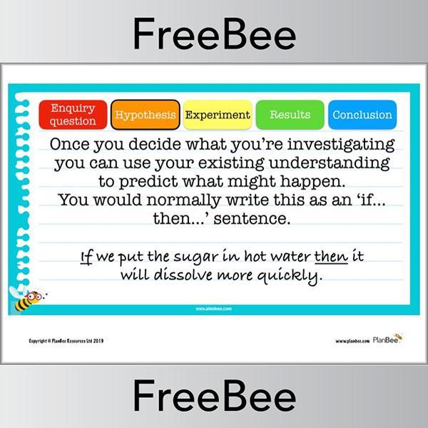 PlanBee Scientific Enquiry KS2 Classroom Display Posters by PlanBee