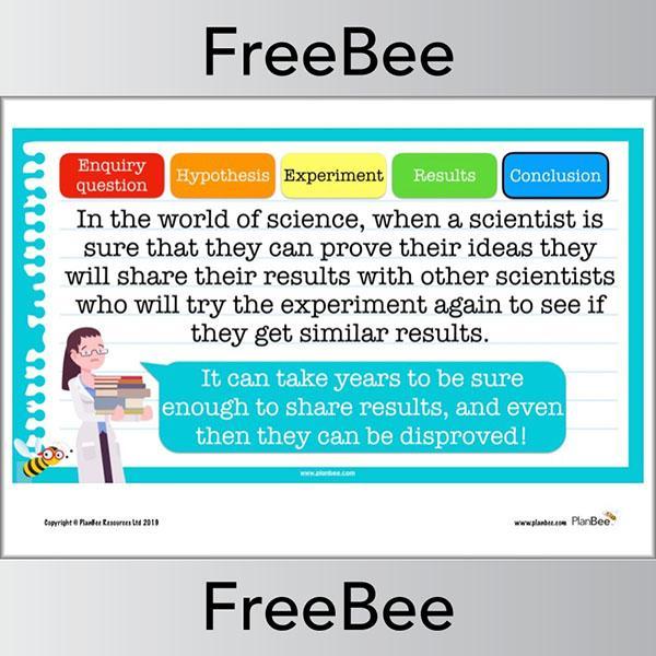 PlanBee Scientific Enquiry KS2 Classroom Display Posters by PlanBee