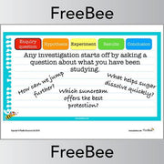 PlanBee Scientific Enquiry KS2 Classroom Display Posters by PlanBee