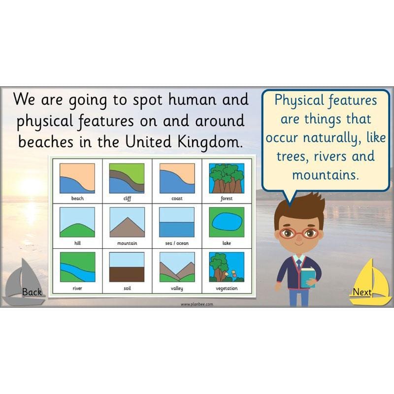 PlanBee At The Seaside KS1 Geography Lessons by PlanBee