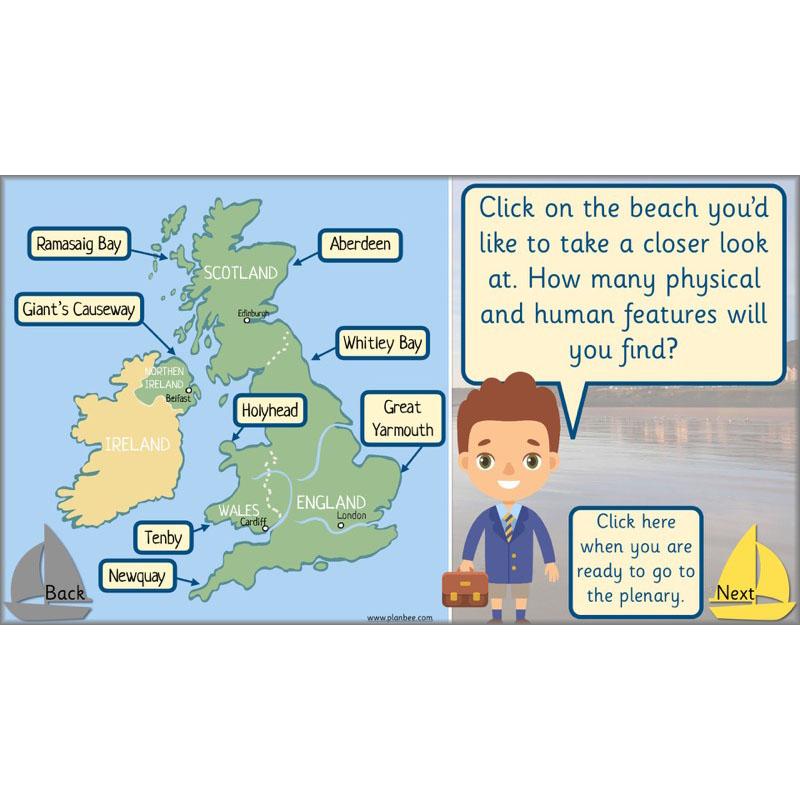 PlanBee At The Seaside KS1 Geography Lessons by PlanBee