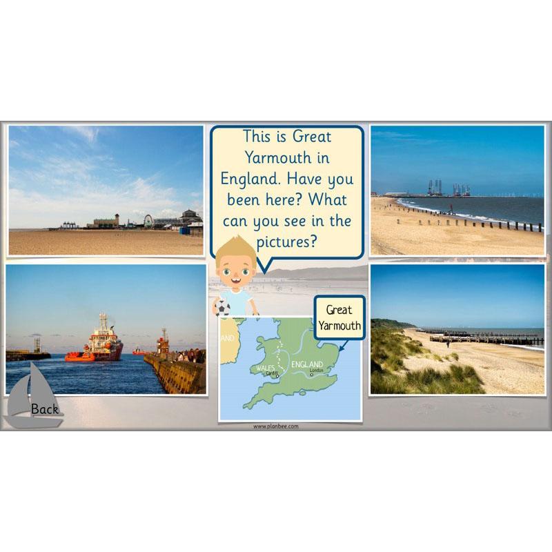 PlanBee At The Seaside KS1 Geography Lessons by PlanBee