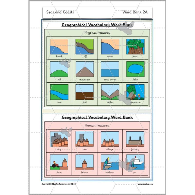 PlanBee At The Seaside KS1 Geography Lessons by PlanBee