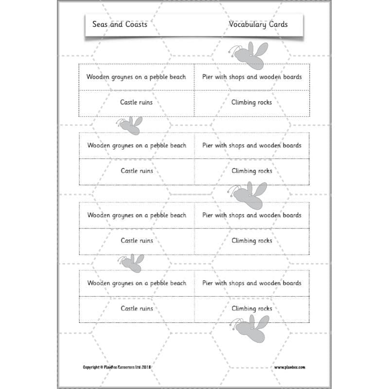 PlanBee At The Seaside KS1 Geography Lessons by PlanBee