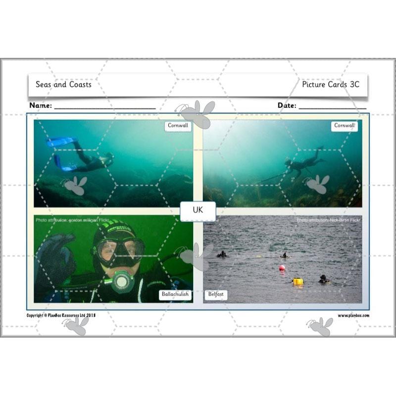 PlanBee At The Seaside KS1 Geography Lessons by PlanBee