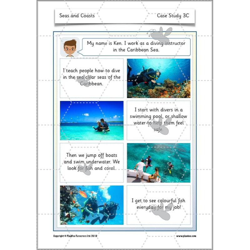 PlanBee At The Seaside KS1 Geography Lessons by PlanBee