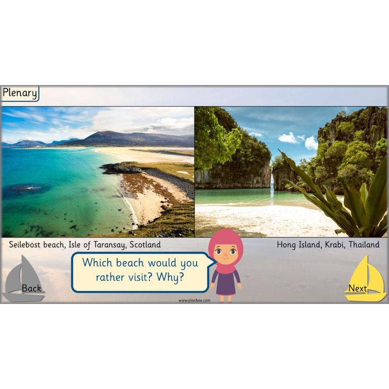 PlanBee At The Seaside KS1 Geography Lessons by PlanBee