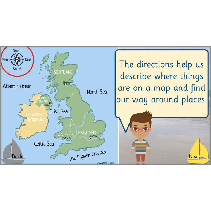 PlanBee At The Seaside KS1 Geography Lessons by PlanBee