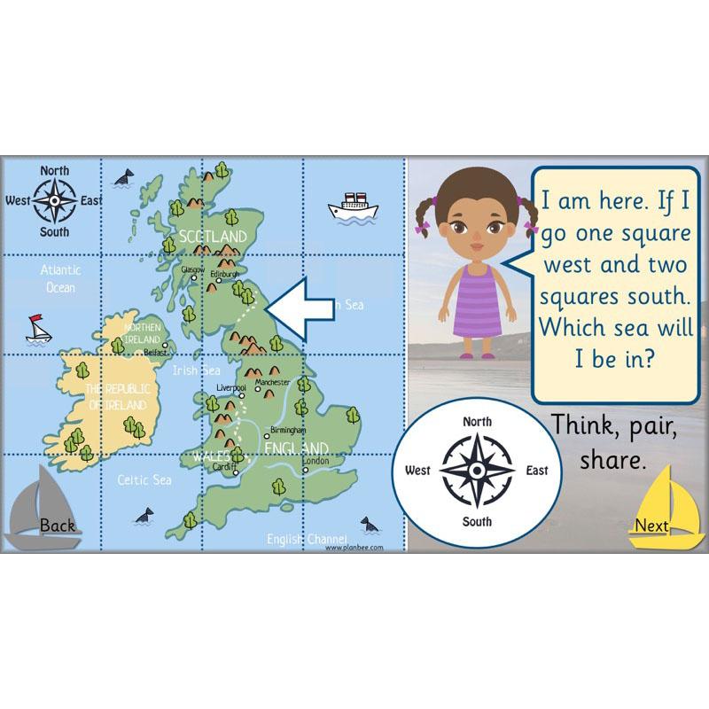 PlanBee At The Seaside KS1 Geography Lessons by PlanBee