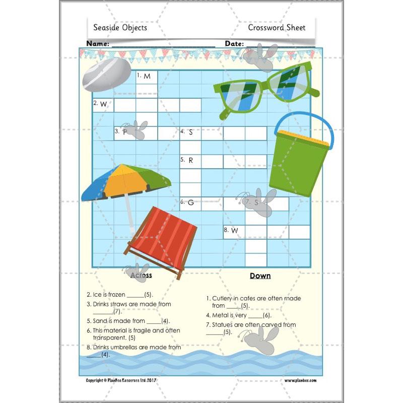 PlanBee Year 1 Science Materials and their Properties by PlanBee