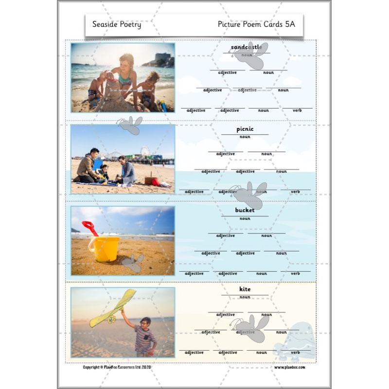 PlanBee Seaside Poetry KS1 | Year 1/2 English Lessons | PlanBee