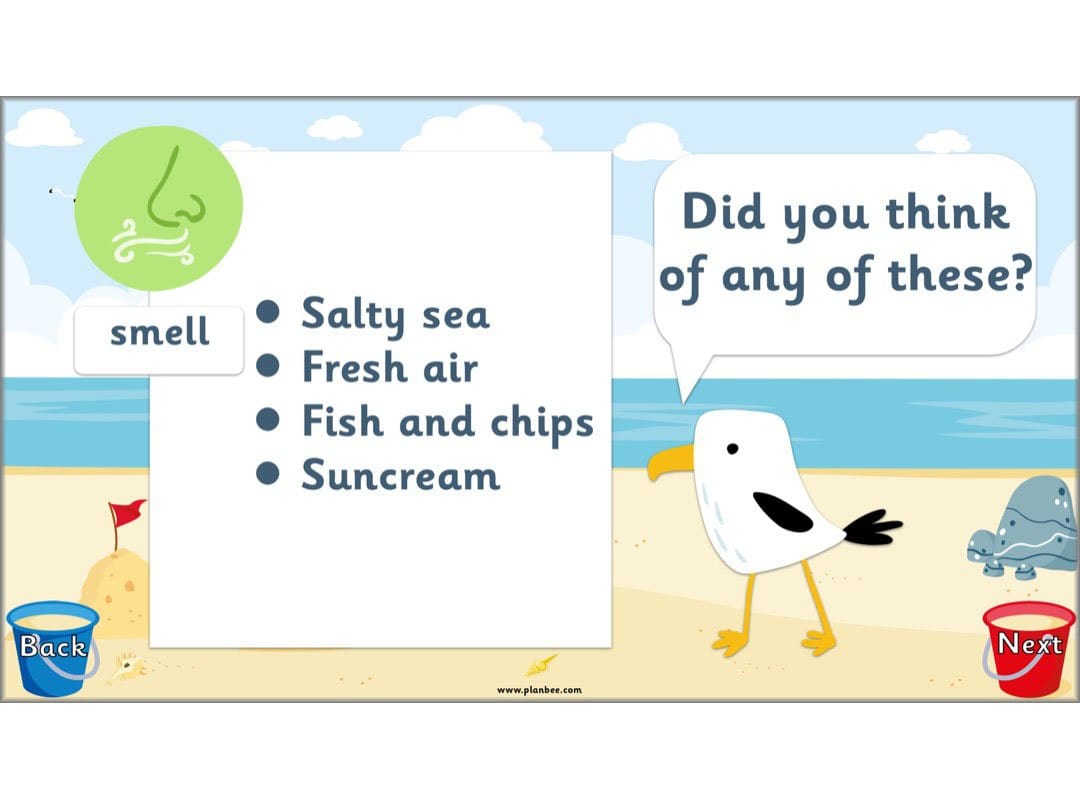 PlanBee Seaside Poetry KS1 | Year 1/2 English Lessons | PlanBee