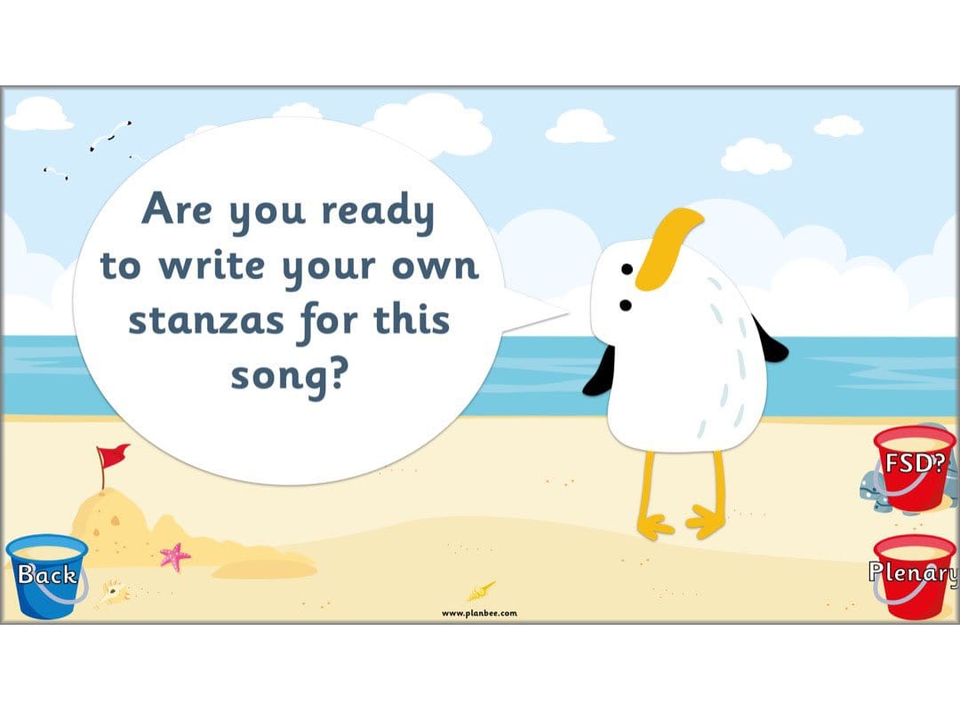 PlanBee Seaside Poetry KS1 | Year 1/2 English Lessons | PlanBee