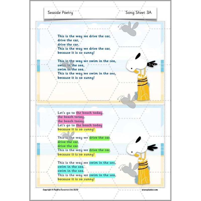 PlanBee Seaside Poetry KS1 | Year 1/2 English Lessons | PlanBee