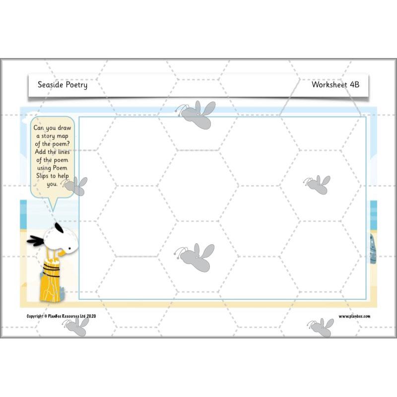 PlanBee Seaside Poetry KS1 | Year 1/2 English Lessons | PlanBee
