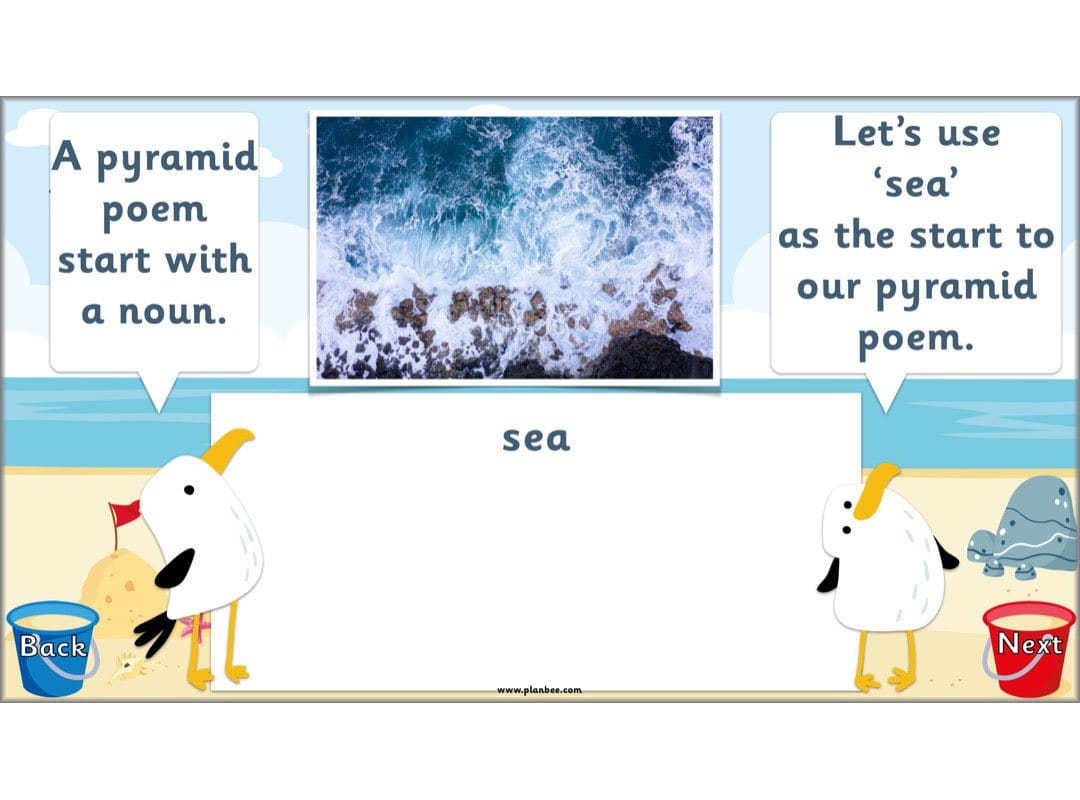 PlanBee Seaside Poetry KS1 | Year 1/2 English Lessons | PlanBee