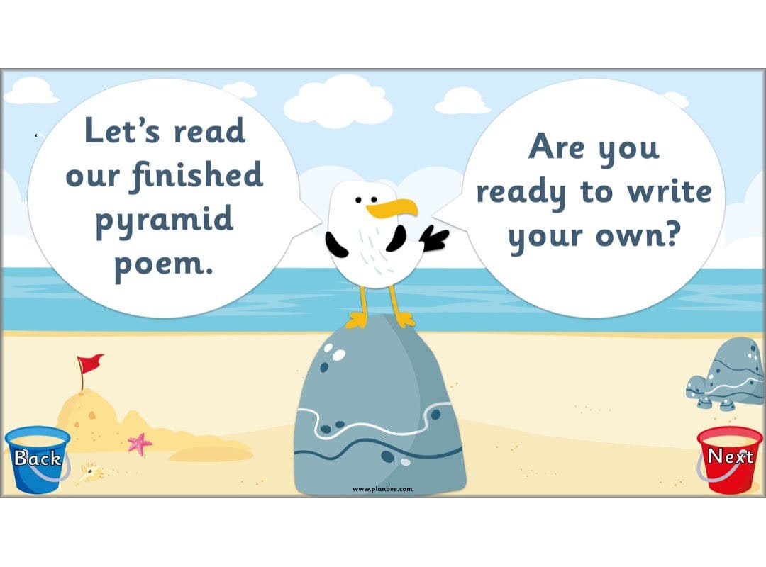 PlanBee Seaside Poetry KS1 | Year 1/2 English Lessons | PlanBee