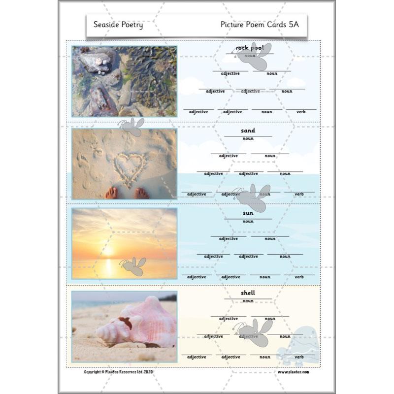 PlanBee Seaside Poetry KS1 | Year 1/2 English Lessons | PlanBee