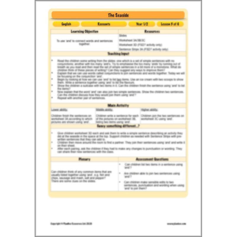 PlanBee Recounts Year 1 and Year 2 | Seaside Planning by PlanBee