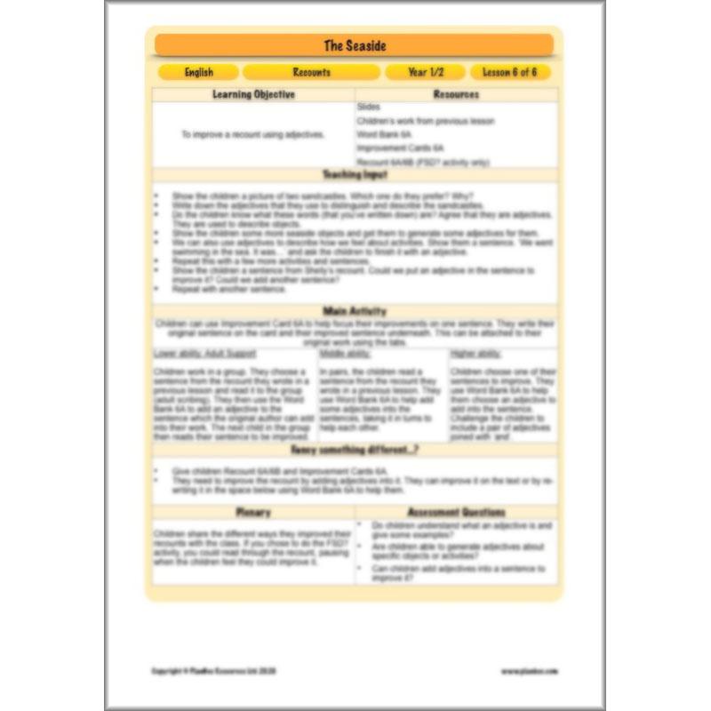 PlanBee Recounts Year 1 and Year 2 | Seaside Planning by PlanBee