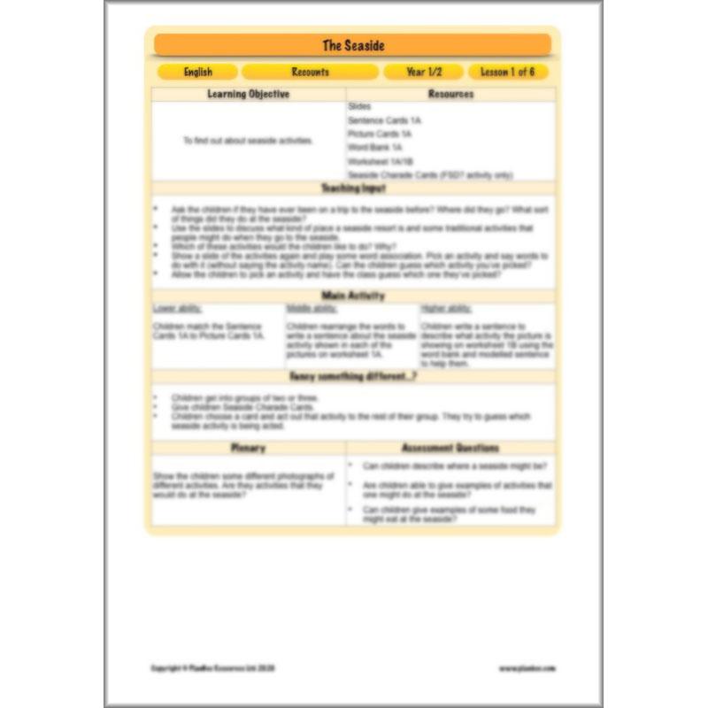 PlanBee Recounts Year 1 and Year 2 | Seaside Planning by PlanBee