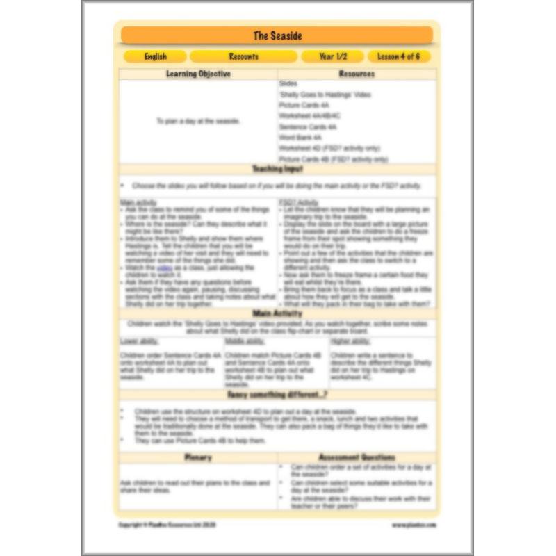 PlanBee Recounts Year 1 and Year 2 | Seaside Planning by PlanBee