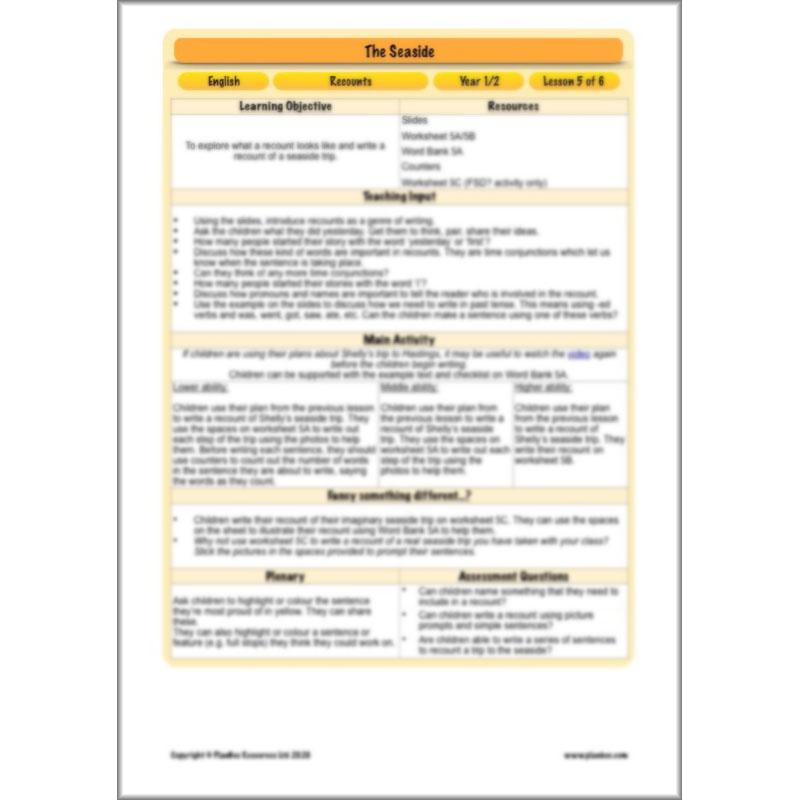 PlanBee Recounts Year 1 and Year 2 | Seaside Planning by PlanBee