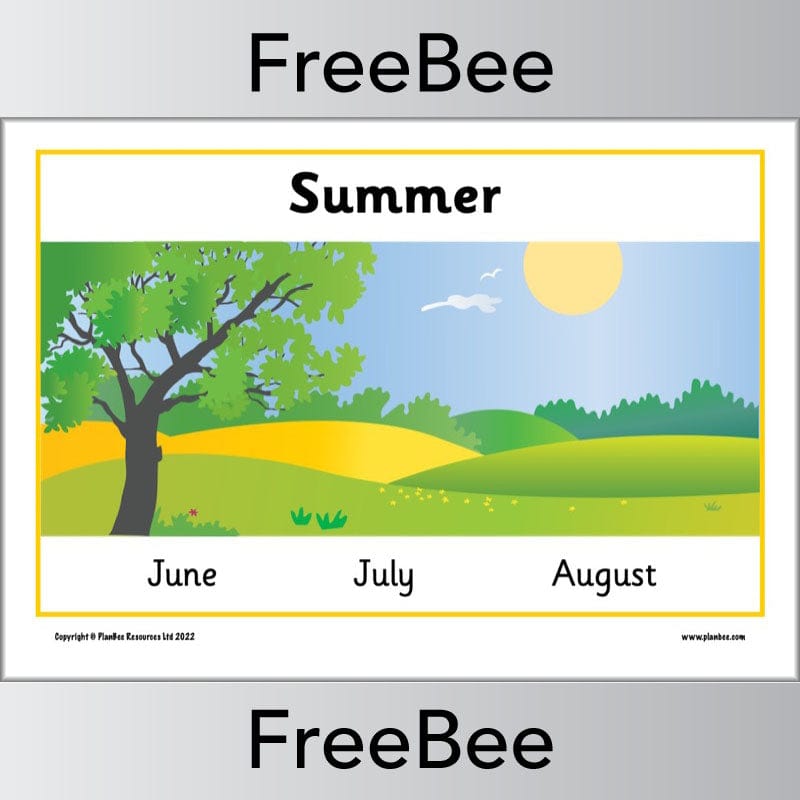 PlanBee FREE Season Pictures Pack by PlanBee