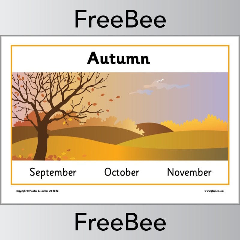 PlanBee FREE Season Pictures Pack by PlanBee