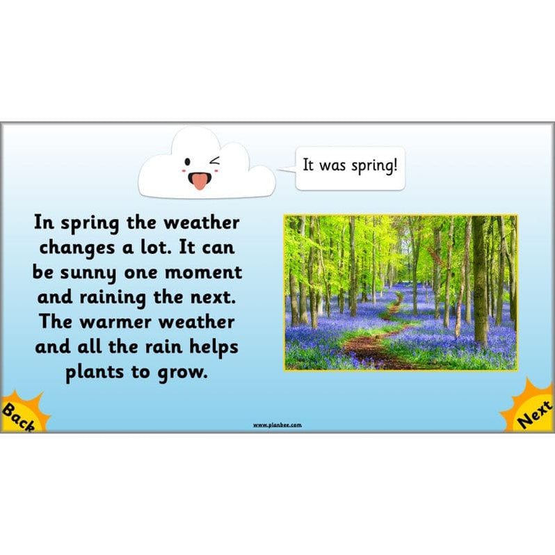 Seasonal Changes Year 1 Science Lesson Plans for KS1 — PlanBee