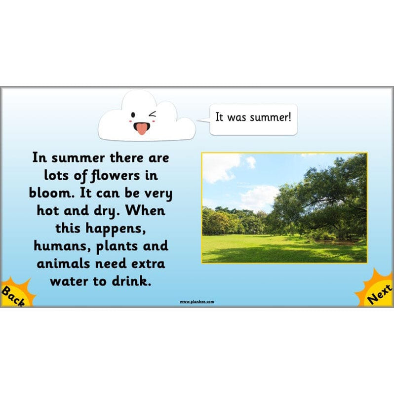 Seasonal Changes Year 1 Science Lesson Plans for KS1 — PlanBee
