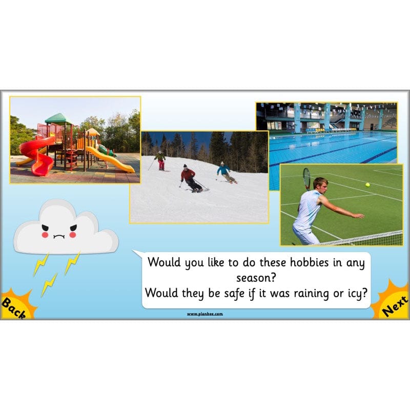 PlanBee Seasonal Changes Year 1 Science Lesson Plans for KS1