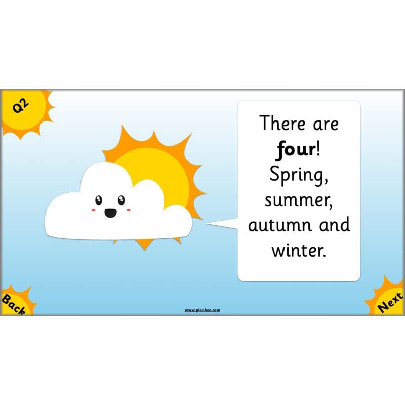 PlanBee Seasonal Changes Year 1 Science Lesson Plans for KS1